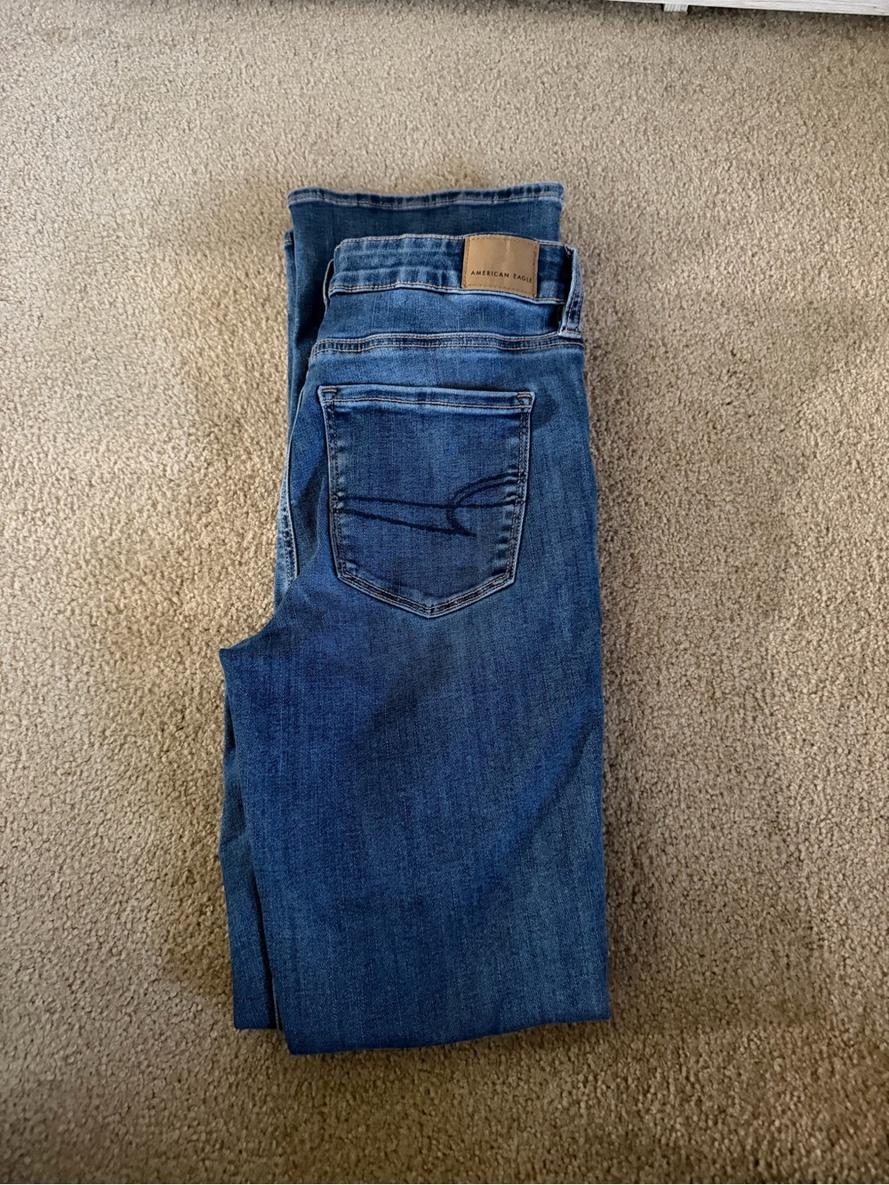 American Eagle Outfitters Hi Rise Skinny Kick Boot Cut Jeans Bundle - Picture 3 of 8